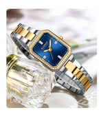 Relógio de Pulso Feminino CURREN Elegante Quartzo Luxo