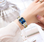 Relógio de Pulso Feminino CURREN Elegante Quartzo Luxo