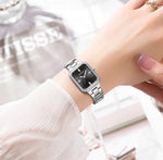 Relógio de Pulso Feminino CURREN Elegante Quartzo Luxo